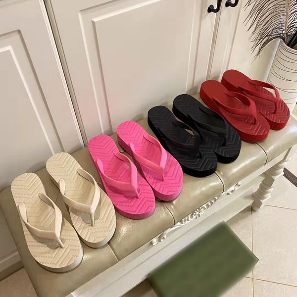 

2022 brand designer new summer fashion women's slippers 35-42, Black