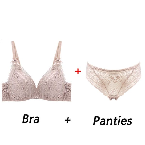 

lingerie sets push up underwear briefs sensual backless bra and panty set back closure seamless lace women lingere femme c1211, Black;white