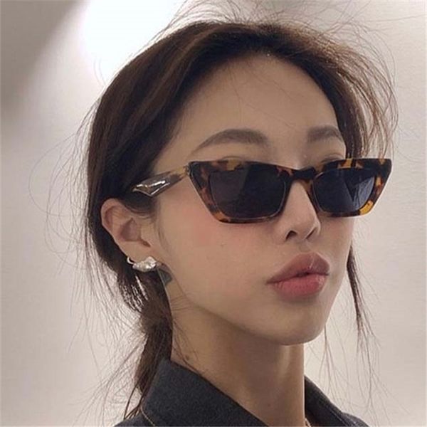 

e3ycd personality cat's eye fashion small frame personality cat's eye fashion small frame sunglasses sunglasses, White;black