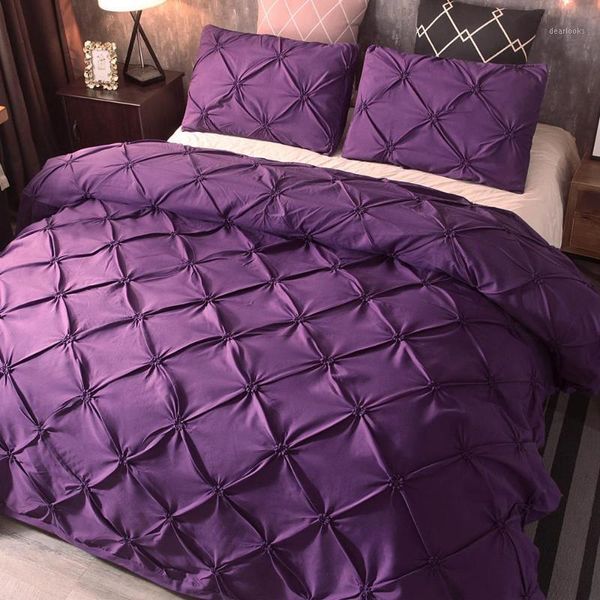 

bedding sets purple 3pcs quilt cover pillow case bed home l duvet cover gift new1