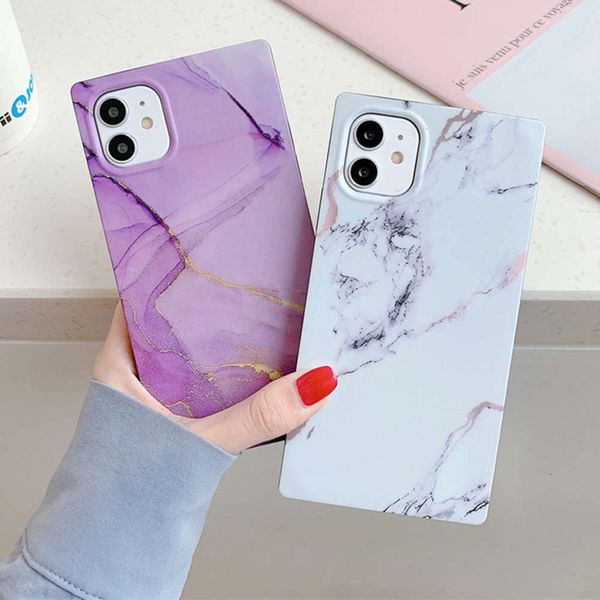 

bgmoskado square marble case, soft shockproof silicone case, vip 12 11 pro max x xr xs max 7 8 7plus se 2020za
