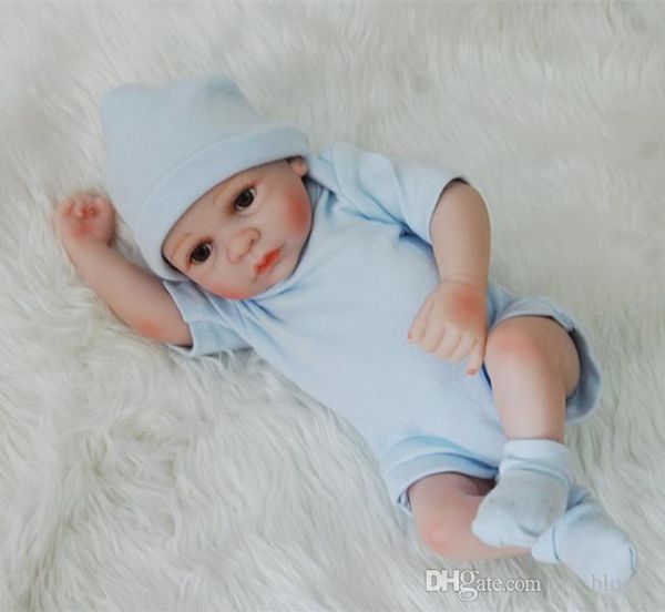 

bebe reborn full body soft silicone babies 28cm imitation realistic reborn baby boy lol dolls for children gift boy toy