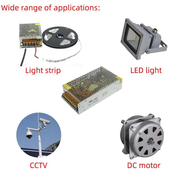 

lighting transformers 110v 220v to dc 5v 12v 24v 48v 1a 2a 3a 5a 10a 20a 30a 40a cctv led strip swy wmtcxy petsyard