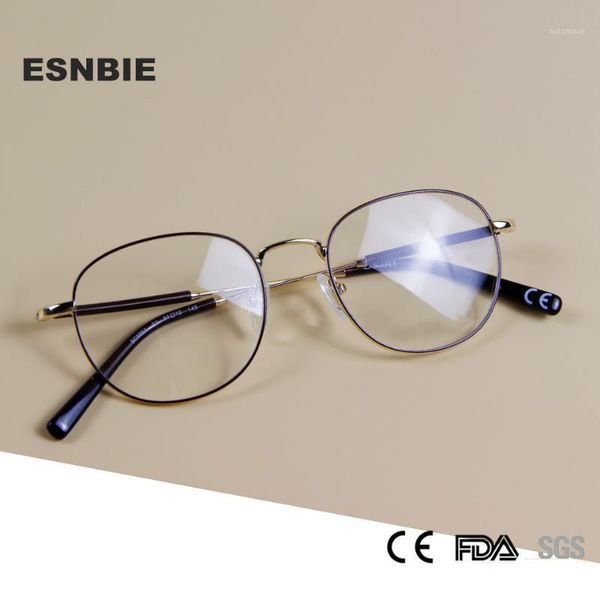 

alloy vintage optical glasses frame for women men spectacle eyewear frame myopia prescription eyeglasses1, Black