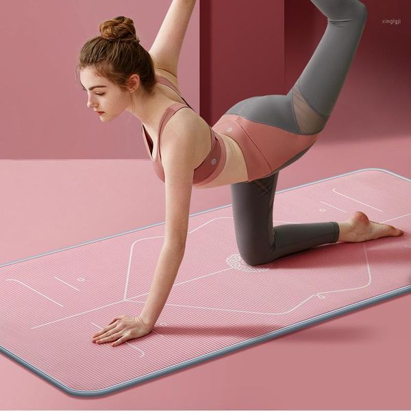 

yoga mats large size 185*80*1cm nbr thick mat fitness exercise with carrying strap & bag mats1