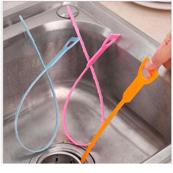 

1pc sink cleaning hook scalable through sewer cleaner hair attempts to prevent the sink clean hook toilet dredge cleani sqcldp