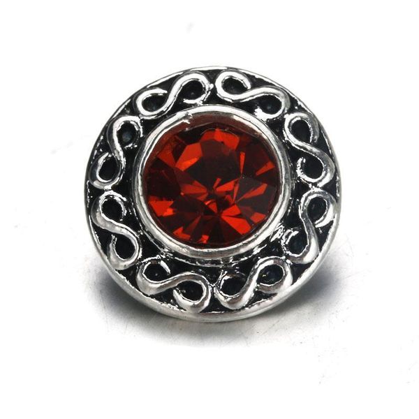 

10pcs lot 6 color 12mm snap jewelry lot vintage rhinestone metal snap buttons fit diy 12mm sivler snap bracelets jewelry 9825 h jllofi