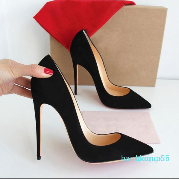 

leather woman shoe so kate pumps styles women pointed red bottoms high heel wedding shoes 8cm 10cm 12cm shallow nude black patent