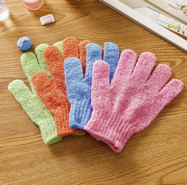 

spa skin care glove moisturizing exfoliating cloth scrubber face body bath gloves