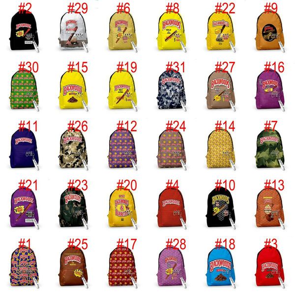 

31styles cigar backwoods back pack mochila violet camo orange 5 honey berry women schoolbag womens black men satchel burritos jaune wmtjux