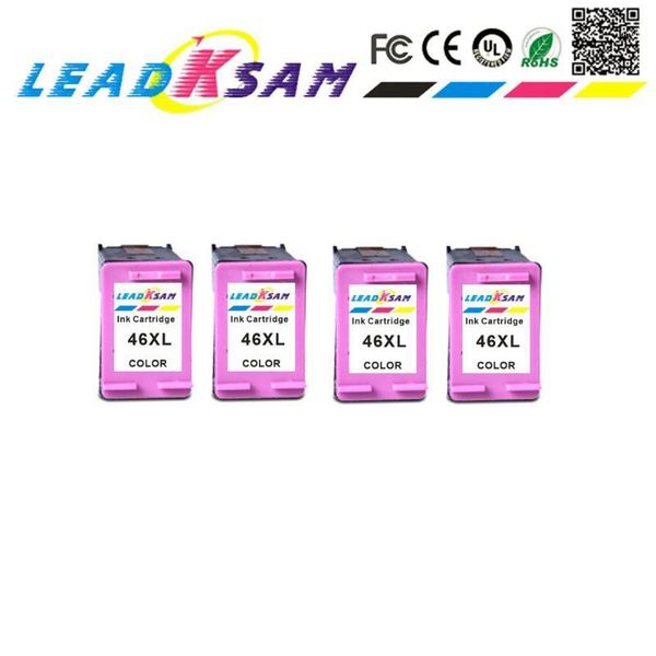 

46xl ink cartridge compatible for 46 color for 46 deskjet 2520hc 2020hc 2025hc 2029 2529 4729 printer1