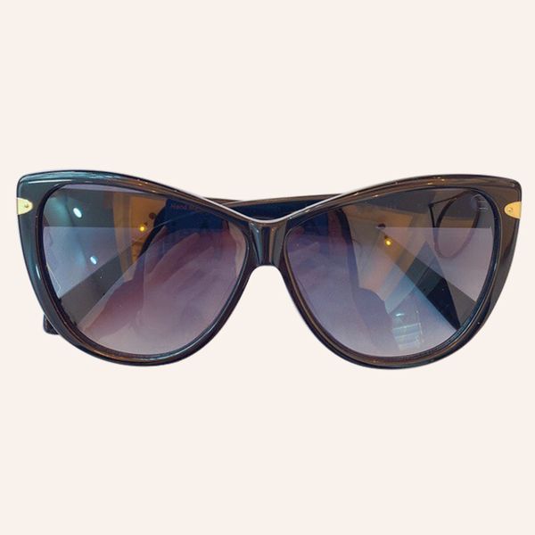 

olho do vintage feminino retro pequeno gato culos de sol marca designer colorido eyewear para femal 14x8, White;black