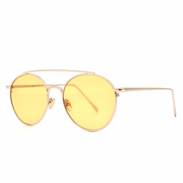 

hkuco fashionable metal frame popular design multicolor sunglasses, White;black