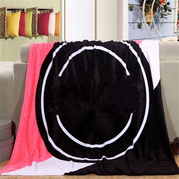 

love letter blanket 130*150cm soft coral velvet beach towel blankets air conditioning rugs comfortable carpet 10pcs sea way ewf3051