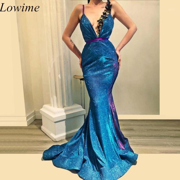 

runway dresses vintage sparkly blue celebrity 2021 long mermaid spaghetti backless runaway red carpet abendkleider party gowns1, Black