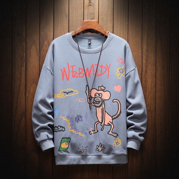 

2021 new macaco feio moletom capuz xaf9, Black