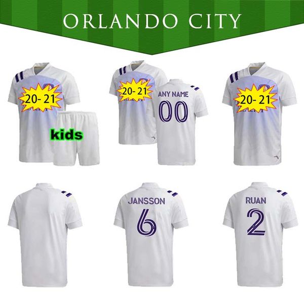 

fast ship 2020 2021 орландо сити sc футбол джетки нани мюллер колман дж.мендес mls 20 21 футбольные мужчины и детские рубашки, Black;yellow