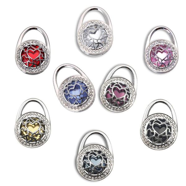 

netted crystal bag hooks deskportable bags foldable decorative bags