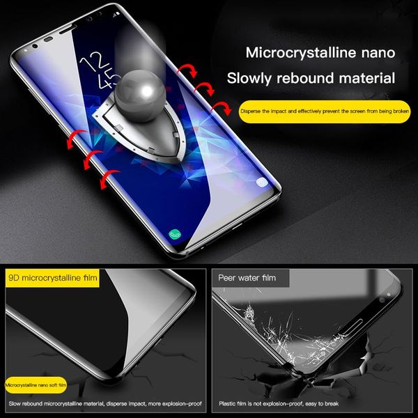 

9d full cover soft film for samsung galaxy note 10 9 8 s9 s8 s10 e 5g plus s7 edge screen protector wmtkcs dh_niceshop