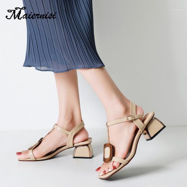 

maiernisi womens fashion sandals for dress new summer solid apricot 5cm high heels gladiator shoes sandals female1, Black