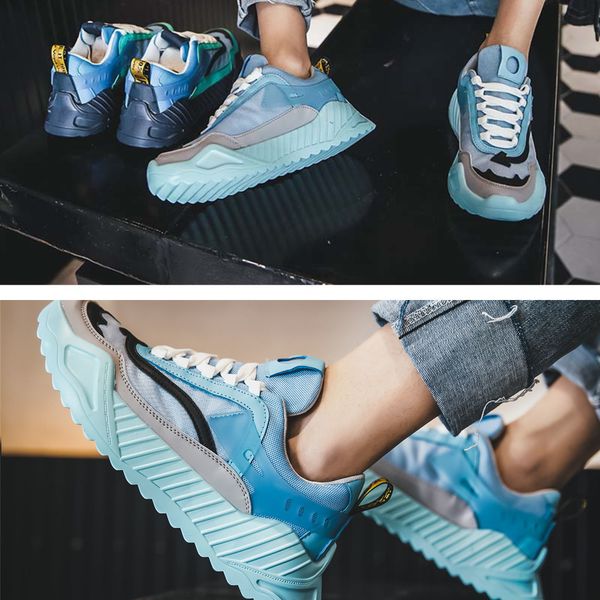 

running wholesale men shoes sneakers breathable outdoor walking sport shoes for male lace-up casual shoes fashion trainers, White;red