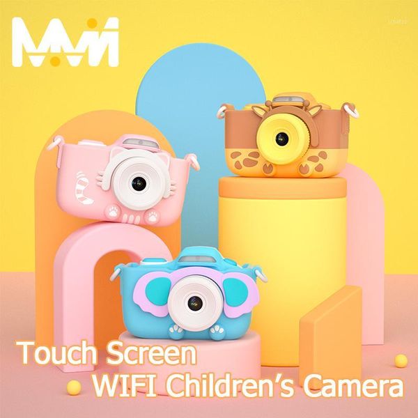 

digital cameras children's camera 4k 3 inch touch screen wi-fi toys for girl children gift 42mp kids eduacation toy1