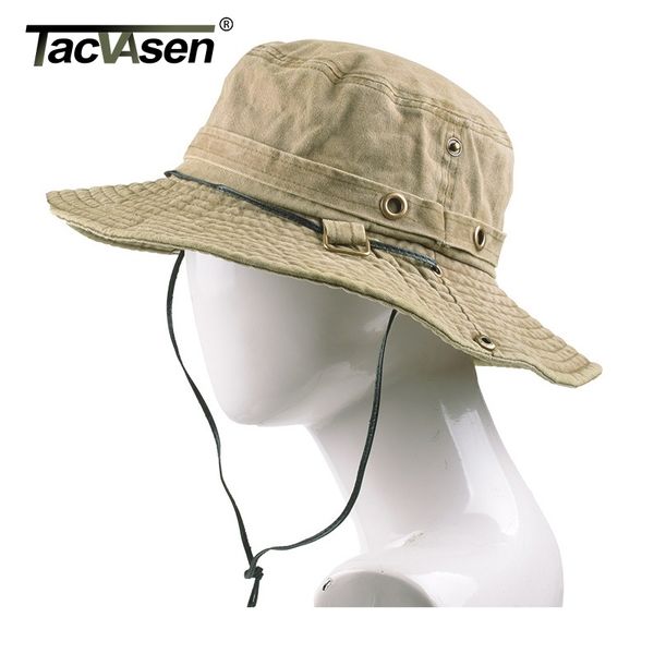 

tacvasen tactical sniper hats summer military army combat caps sun protective fish hunt bucket hats sun boonie hats airsoft caps t200720, Blue;gray