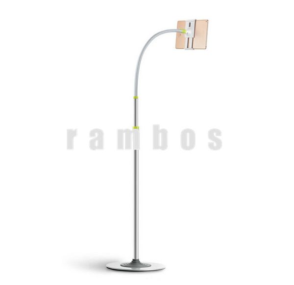 

height adjustable flexible gooseneck lapstand car 7 lazy arm phone holder for 4-10.4 inch smart tablet