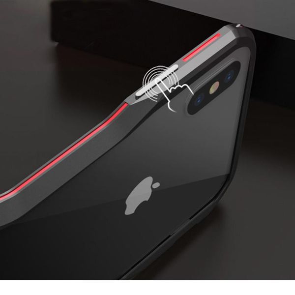 

metal bumper case for iphone11 pro xs max case aluminium frame hard protective cover for iphonexs x r 7 8plus bum bbygpz