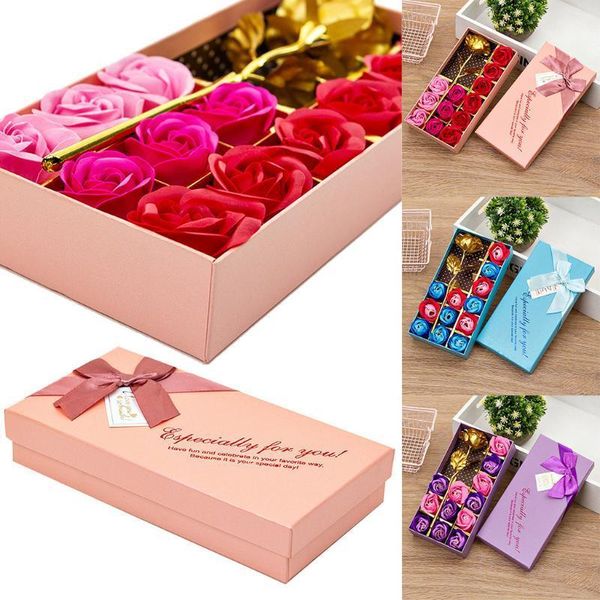 

13pcs women for whom you loved pretty red rose nice girls unique gift for mom 22.5x11.5x4cm1