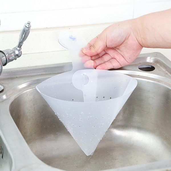 

воронка сливная корзина с присовежной чашкой складной раковиной фильтр для кухонного продовольственного стока сортировки мусорного супа отде