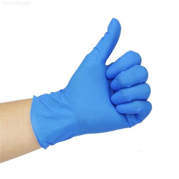 

factory7saz1 box 100 nitrile suitable for dentistry food processing bar ktv beauty salon high-quality disposable gloves