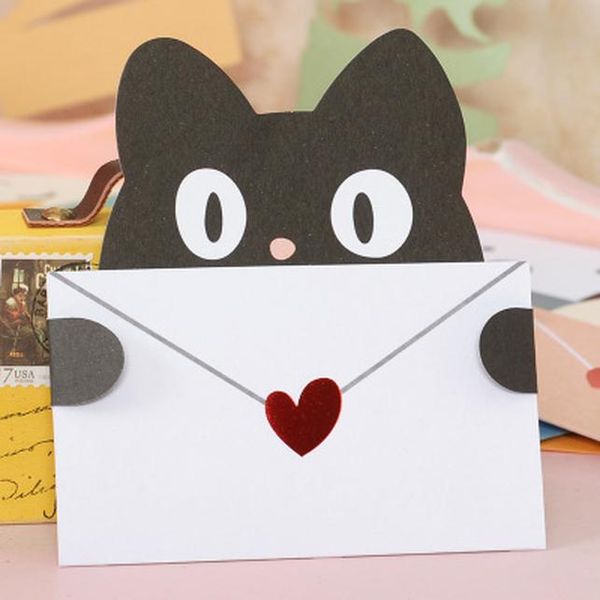 

cute animal message cards mini envelope cards thank you stationery kids greeting cards cute animal jllwkf