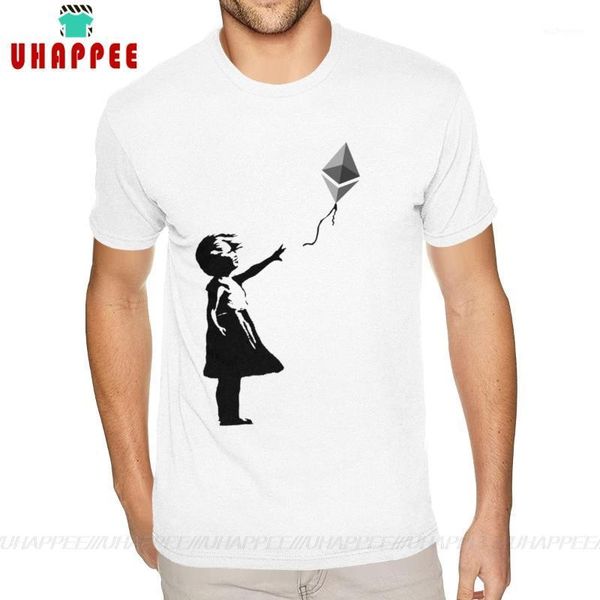 

men's t-shirts ethereum po tee shirt s-6xl male's rock t-shirts1, White;black