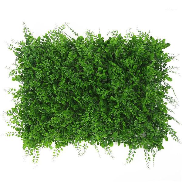 

decorative flowers & wreaths 40x60cm artificial landscape turf simulation plants fake lawn landscaping wall grass mat green lawns for weddin
