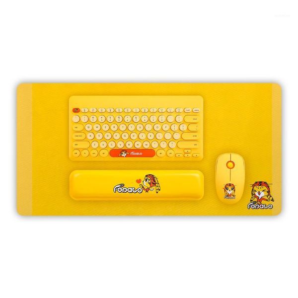 

keyboard mouse combos fuld tiger starling wireless and wrist splint cartoon girl's gift keyboard1