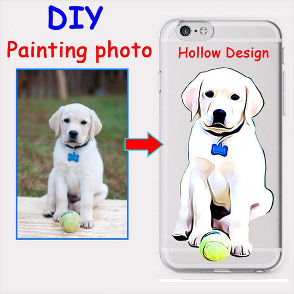 

3ipainting vip transparent case, vip 12pro mini 11pro max se2 6s 7 8 plus x xs xr xs max soft case with dog printcf1