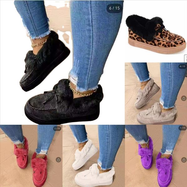 

r3nkh ulknn children's mop home shoes autumn winter cartoon baby boys years warm plus velvet toeless cotton girls yarn indoor slippers, Black