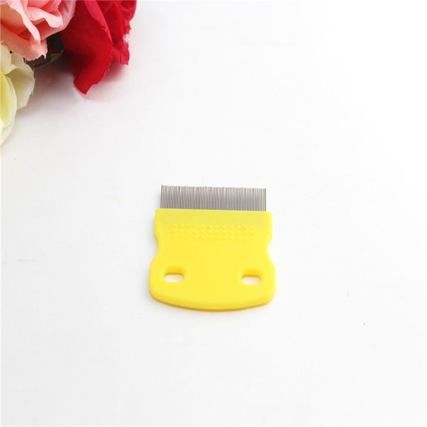 

pet steel combs small dog fine toothed pets flea comb puppy kitten hair trimmer grooming tool