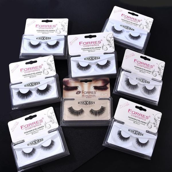 

bellylady self-adhesive false eyelashes without irritation glue-mink hair 3d eyelashes (boxed)