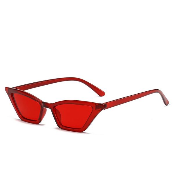 

sunglasses 2021 small frame cat eye personality fashion outdoor woman design master elaborate trend beach female sun glasses, White;black