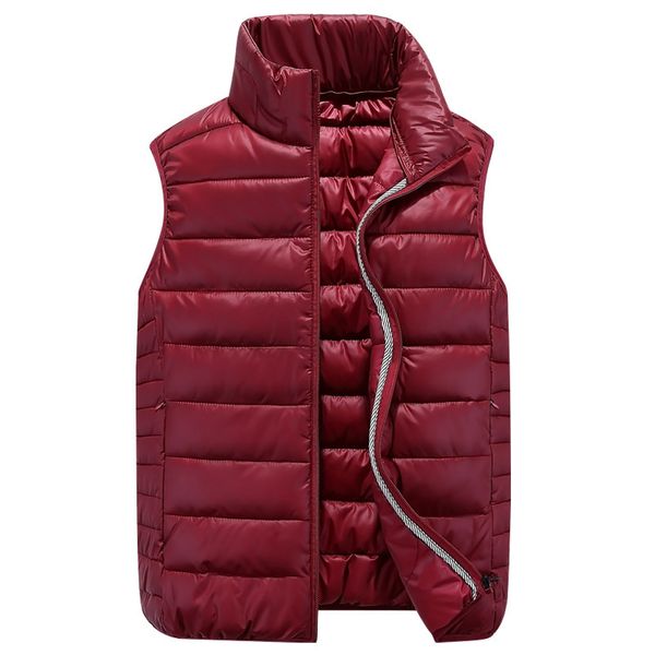 

autumn and winter new youth lovers' cotton coat men's lightweight camisole casual slim sleeveless vest, Black;white