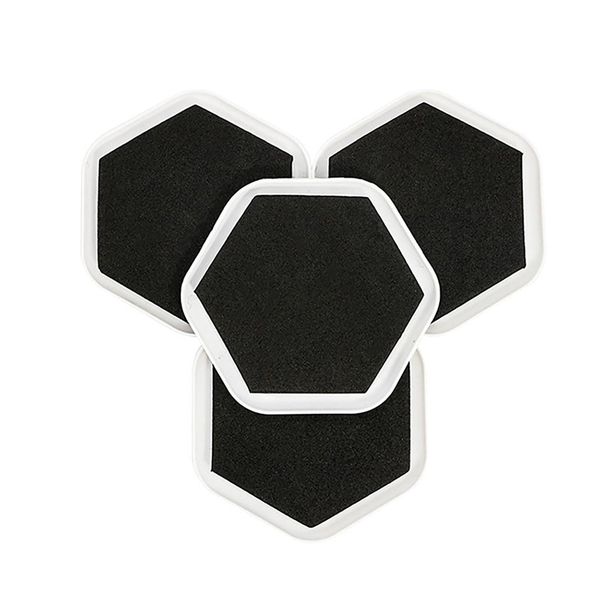 

4pcs furniture sliders geometric sofa convenient moving pads protective floor mats furniture bed cabinet refrigerator sliders h wmtvsp