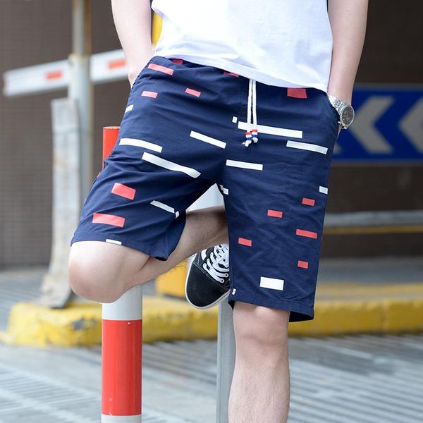 

2020 men's cotton shorts summer mens beach shorts dropshipping casual male homme brand clothing beachshorts bermuda, White;black