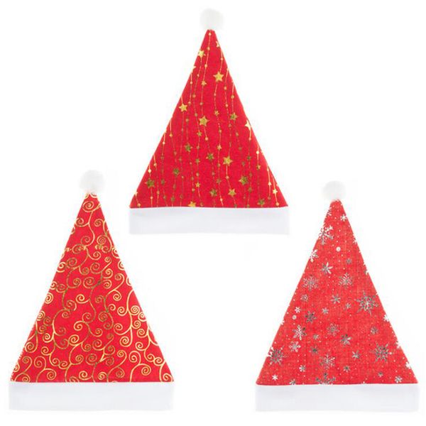 

white 2020 christmas santa claus hats red and cap party hats for santa claus costume christmas decoration for christmas hat