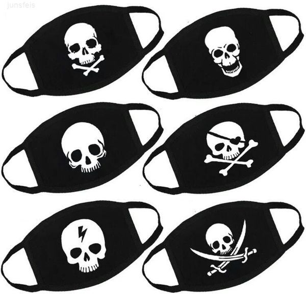 

customized face mask fashion masks new designer cartoon skull american flag funny expression print halloween