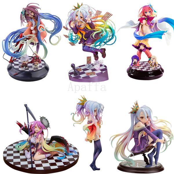 

anime pvc action figures shiro steph girls toys japanese anime figure model toys