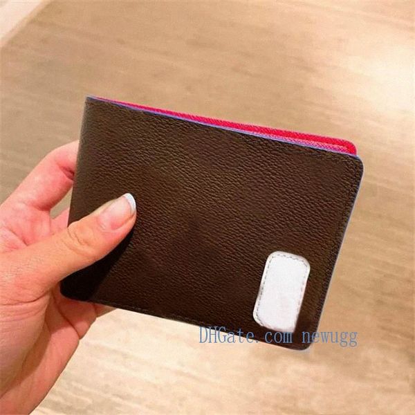 

2021 mens wallet mini bags long short wallets sport designe basketball soft trunk chain purse zippy wallet 2021 n4k1#, Red;black