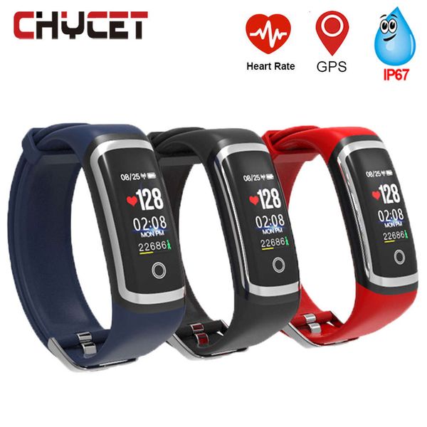 

intelligent fitns wristband, watch with heart rate monitor, waterproof ip67, pedometer, activity tracker, gps