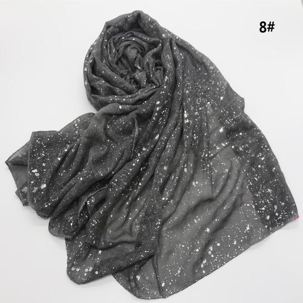 

90*180cm new muslim hijab scarf for women islamic soft glitter headscarf foulard femme plain shawls and wraps ladies stole1, Red